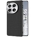 ZARALA ack Cover Case for OnePlus 12 5G | Slim &amp; Lightweight | Ultra-Premium Design | Camera Protection Bump | Fabric Texture Back Case Cover for OnePlus 12 (PC &amp; TPU, Black)