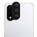 ZARALA Camera Lens Frame Glass Compatible with OnePlus Nord 5 Tempered Glass Aluminum Alloy Frame Individual Camera Lens Protector Cover (Nord 5, Gold)
