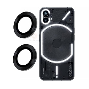 zarala camera lens protector compatible for nothing phone 2 5g anti scratch premium 3d tempered glass lens protector glossy finish with installation kit black