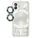 ZARALA Camera Lens Screen Protector For Nothing Phone (2) 5G Alloy Matelic Anti Scratch Camera Ring For Nothing Phone 2 5G Green