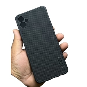 zarala super frosted shield pro back silicone soft mobile case compatible with samsung galaxy m14 5gdotted slim-fit design tpu shockproof cover samsung galaxy m14 5g
