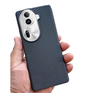 zarala super frosted shield pro back silicone soft mobile case compatible with oppo reno11 pro 5g dotted slim-fit design tpu shockproof cover 1