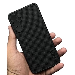 zarala super frosted shield pro back silicone soft mobile case compatible with samsung galaxy m34 5g dotted slim-fit design tpu shockproof cover