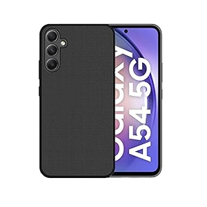 zarala super frosted shield pro back silicone soft mobile case compatible with samsung galaxy a54 5g dotted slim-fit design tpu shockproof cover samsung galaxy a54 5g