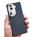 ZARALA Super Frosted Shield Pro Back Silicone Soft Mobile Case Compatible with Oppo Reno11 Pro 5G Dotted Slim-Fit Design TPU Shockproof Cover 1