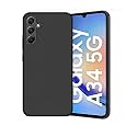 ZARALA Super Frosted Shield Pro Back Silicone Soft Mobile Case Compatible with Dotted Slim-Fit Design TPU Shockproof Cover (Samsung Galaxy A34 5G)