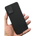 ZARALA Super Frosted Shield Pro Back Silicone Soft Mobile Case Compatible With Motorola Moto G73 Dotted Slim-Fit Design Tpu Shockproof Cover,Black