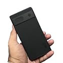 ZARALA Super Frosted Shield Pro Back Silicone Soft Mobile Case Compatible With Google Pixel 7A 5G Dotted Slim-Fit Design Tpu Shockproof Cover,Black