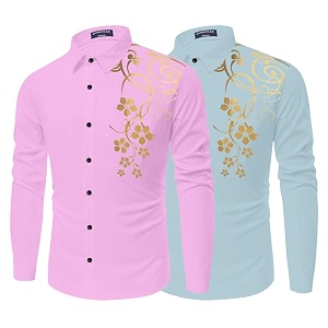 Combo of Men Cotton Polyester Blend Regular