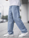 ZARUME Straight Fit Men Light Blue Jeans