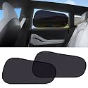 ZATOOTO Tesla Model Y Back Side Window Sun Shades, 95% UV & Heat Block