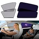 ZATOOTO Tesla Model Y Car Window Shades 2020-2026,4Pack for UV Protection