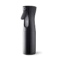 Plastic Hair Spray Bottle 160 Ml, Plastic Trigger Spray Bottle Refillable Fine Mist Water Squirt Bottle for Curly Hair, Hair Cutting, Barber, Cleaning, Plant, Ironing (Black)