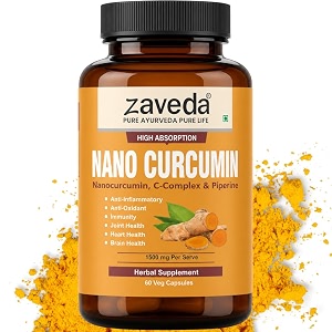 nano curcumin plus 1500mg 60 veg caps