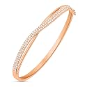 ZAVYA 925 Sterling Silver Solitaire Rhodium Plating Bracelet|Gift for Women and Girls|With Certificate of Authenticity and 925 Hallmark