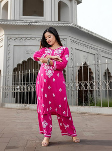 Zaylee Women Kurti Palazzo Set
