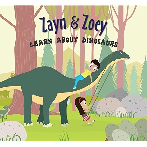 zayn and zoey learn about dinosaurs kids story book for early learning - children39s educational picture book english language ages 3 to 8 years