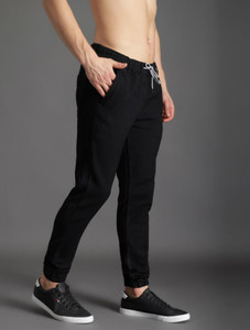 ZAYSH Jogger Fit Men Black Jeans