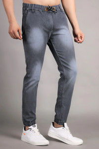ZAYSH Jogger Fit Men Grey Jeans