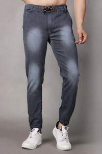 ZAYSH Jogger Fit Men Grey Jeans