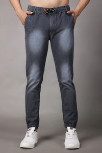 ZAYSH Jogger Fit Men Grey Jeans