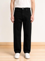 ZAYSH Men Baggy Fit Mid Rise Black