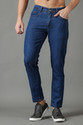 ZAYSH Men Slim Mid Rise Blue Jeans