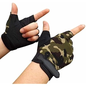 ZaySoo Exercise Gym Gloves for Men Workout