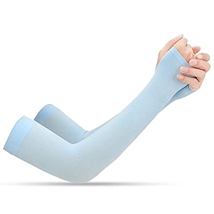 zaysoo womens uv protection gloves for bike riding long hand full finger soft breathable arm sleeve