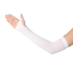 zaysoo womens uv protection gloves for bike riding long hand full finger soft breathable arm sleeve