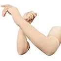 ZaySoo Women’s UV Protection Gloves for Bike Riding Long Hand Full Finger Soft Breathable Arm Sleeve