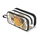 ZAZYXTJ Soccer Ball Pencil Case Large Capacity Pencil Pouch