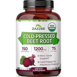 Zazzee Cold-Pressed USDA Organic Beet Root 150