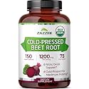Zazzee Cold-Pressed USDA Organic Beet Root 150