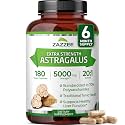 Zazzee Extra Strength Astragalus Root 20:1 Extract, 70% Polysaccharides