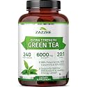 Zazzee Extra Strength Green Tea 20:1 Extract, 50% EGCG, 240 Vegan Capsules