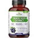 Zazzee High Strength Grape Seed 50:1 Extract, 180 Capsules, 95% Polyphenols