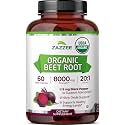 Zazzee USDA Organic Beet Root 201 Extract