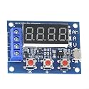 ZB2L3 Battery Capacity Tester with External Load, Portable USB-Powered Battery Equal Capacity Device for Discharge Voltage 1.00V to 15.00V