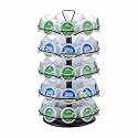 ZCDCP K cup Holder Carousel 5 Tier Coffee pod holder Metal Coffee Pods Storage Organizer Stand Compatible with 45 K Cup Pods