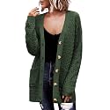 Zeagoo Cardigan Sweaters for Women Long Sleeve Fall Clothes Button Down Top