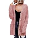 Zeagoo Cardigan Sweaters for Women Long Sleeve Fall Clothes Button Down Top