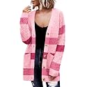 Zeagoo Cardigan Sweaters for Women Long Sleeve Fall Clothes Button Down Top