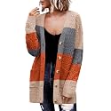Zeagoo Cardigan Sweaters for Women Long Sleeve Fall Clothes Button Down Top