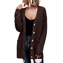Zeagoo Cardigan Sweaters for Women Long Sleeve Fall Clothes Button Down Top