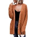Zeagoo Cardigan Sweaters for Women Long Sleeve Fall Clothes Button Down Top