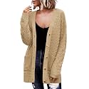 Zeagoo Cardigan Sweaters for Women Long Sleeve Fall Clothes Button Down Top