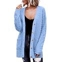 Zeagoo Cardigan Sweaters for Women Long Sleeve Fall Clothes Button Down Top