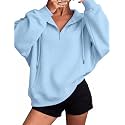 Zeagoo Hoodies for Women Half Zip Up