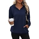 Zeagoo Hoodies for Women Half Zip Up
